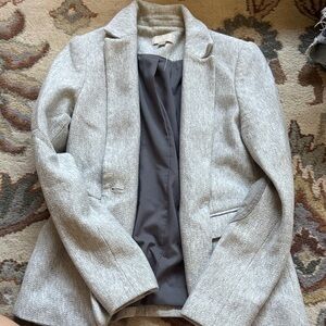 LOFT Light Gray Blazer